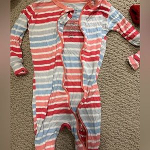 Kickee Pants zip footies